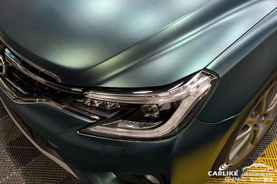 CARLIKE卡莱克CL-EM-22丰田电光石墨绿汽车贴膜